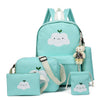 Clouds Printing Children School Bags Set For Girls Teenagers 5pcs Backpacks Kids Orthopedics Schoolbag Backpack mochila infantil