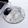 New Marble Printed Desk Mat Quality Office Desk 22*22cm Organizer School Supplies Mouse Desk Tools Office Desk Accessories Set