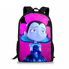 HaoYun Children's School Backpack Vampirina Print Pattern School Book Bags Cartoon Arts Girl Design 3PCs Set Students Bags