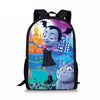 HaoYun Children's School Backpack Vampirina Print Pattern School Book Bags Cartoon Arts Girl Design 3PCs Set Students Bags