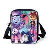 HaoYun Children's School Backpack Vampirina Print Pattern School Book Bags Cartoon Arts Girl Design 3PCs Set Students Bags