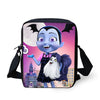 HaoYun Children's School Backpack Vampirina Print Pattern School Book Bags Cartoon Arts Girl Design 3PCs Set Students Bags