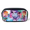 HaoYun Children's School Backpack Vampirina Print Pattern School Book Bags Cartoon Arts Girl Design 3PCs Set Students Bags