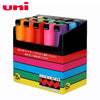 UNI POSCA Marker Pen Set POP Poster Advertising Graffiti Pen PC-1M PC-3M PC-5M PC-8K PC-17K Round Head Oily Paint Pen