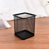 Black Metal Mesh Pen Stand Pencil Stationery Holder Desk Organizer  Stand for Pens Office Storage Accessories