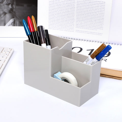 JIANWU 1pc Creative multi-function penholder Desktop debris storage box cute desk accessories kawaii desk organizer