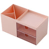 Nordic Style Multifunctional Plastic Pen Holder Desk Organizer Cosmetic Storage Box Desktop Drawer Storage Organizer Sundries