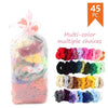 50, 40Pcs Velvet Scrunchie Women Girls Elastic Hair Rubber Bands Accessories Gum For Women Tie Hair Ring Rope Ponytail Holder#G1