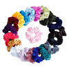 50, 40Pcs Velvet Scrunchie Women Girls Elastic Hair Rubber Bands Accessories Gum For Women Tie Hair Ring Rope Ponytail Holder#G1