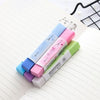 1PC New Creative Stationery Supplies Cute Cartoon Pencil Erasers for Office School Kids Prize Writing Drawing Student Gift