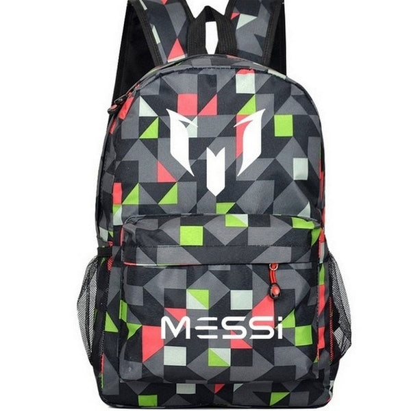 Messi Backpack Teen College high School Bag for Teenager Boy schoolbag Black men Back pack Kids Book Bag 2020