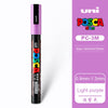 1pcs UNI Marker Marker PC-3M (POSCA) POP Poster Advertisement Water Resistant Office Student Painting Anime Hand-painted