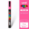 1pcs UNI Marker Marker PC-3M (POSCA) POP Poster Advertisement Water Resistant Office Student Painting Anime Hand-painted