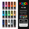 UNI POSCA Series Mark Pen Combination  Painting Filling Dedicated POP Poster Advertising Pen PC-1M / PC-3M / PC-5M