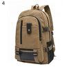 Men Casual Canvas Backpack School Rucksack Vintage Satchel Shoulder Laptop Bag Wear resisting package