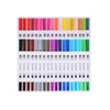 UP to 120 Colors Felt Tip Pens Colouring Pens for Adults Pack Watercolour Brush Pens Include 2mm Brush tip and 0.4mm fine tip