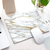 Marble Non-slip Mouse Pad Office Desk Mat Desktop Accessories Rubber School Supplies Office Desk Organizer Computer Games Pad