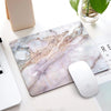 Marble Non-slip Mouse Pad Office Desk Mat Desktop Accessories Rubber School Supplies Office Desk Organizer Computer Games Pad