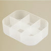 Japan Desk Storage Organizer Box Frosted Transparent Free Combination Cosmetic Make Up Box Multifunction Table Accessories