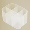 Japan Desk Storage Organizer Box Frosted Transparent Free Combination Cosmetic Make Up Box Multifunction Table Accessories