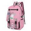 Large school bags for teenage girls usb with lock Anti theft backpack women Book bag big High School bag youth Leisure College