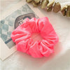 Korean Women Hearwear Girls Hair Tie Striped Lady Scrunchies Ponytail Hair Female Holder Rope Pineapple Print Hair Accessories