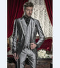 Classic Style Embroidery Groom Tuxedos Groomsmen Men's Wedding Prom Suits Custom Made (Jacket+Pants+Vest) K:1906