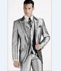 Classic Style Embroidery Groom Tuxedos Groomsmen Men's Wedding Prom Suits Custom Made (Jacket+Pants+Vest) K:1906