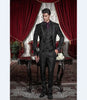 Classic Style Embroidery Groom Tuxedos Groomsmen Men's Wedding Prom Suits Custom Made (Jacket+Pants+Vest) K:1906