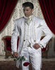 Classic Style Embroidery Groom Tuxedos Groomsmen Men's Wedding Prom Suits Custom Made (Jacket+Pants+Vest) K:1906