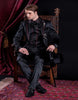 Classic Style Embroidery Groom Tuxedos Groomsmen Men's Wedding Prom Suits Custom Made (Jacket+Pants+Vest) K:1906