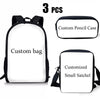 FORUDESIGNS New Arrival Cartoon Sonic Printing Boys Girls School Backpack School Bag Children Mochilas Escolares Bolsa Freeship