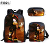 FORUDESIGNS New Arrival Cartoon Sonic Printing Boys Girls School Backpack School Bag Children Mochilas Escolares Bolsa Freeship