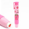 cute student eraser fruit pattern press rubber eraser new creative school learning stationery