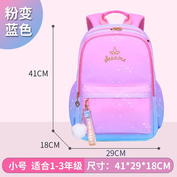 2020 Children School Bag Girls Kids Satchel Primary school backpack princess Orthopedic Backpack schoolbag kids Mochila Infantil