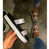 2020 Summer Fashion Women's Shoes Woman Platform Sandals Slippers Slides with Buckle Ladies Slippers Thick Sole Female Slippers