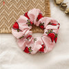 Korean Women Hearwear Girls Hair Tie Striped Lady Scrunchies Ponytail Hair Female Holder Rope Pineapple Print Hair Accessories