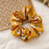 Korean Women Hearwear Girls Hair Tie Striped Lady Scrunchies Ponytail Hair Female Holder Rope Pineapple Print Hair Accessories