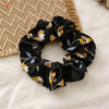 Korean Women Hearwear Girls Hair Tie Striped Lady Scrunchies Ponytail Hair Female Holder Rope Pineapple Print Hair Accessories