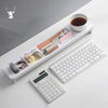 Home Office Desk Organizer Desktop Storage Holder Multifunction Keyboard Cover Office Accessories Sundries Shelf Pen Organizer