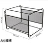 Metal Desk Accessories Mesh Hanging File Folder Frame Documents Holder Organizador A4 FC Size for Company Office Supplies