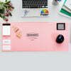 Large Office Computer Desk Mat Modern Table Waterproof PVC Laptop Cushion Desk Accessories & Organizer Desk Set with Calendar