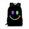 Cute Smiley Face Custom Bagpack School Bags For Boys Girls Student Children School Backpack Satchel Kids Book Bag Mochila