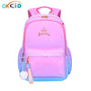 OKKID school bags for teenage girls kids kawaii school backpack girl fashion blue pink backpack lightweight waterproof backpack