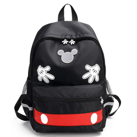 Disney new cartoon Mickey mouse Parent-child backpack boys school High capacity student  girls campus travel backpack