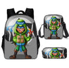 Leon Spike Shell Game School Bag for Teenager Boys Girls Kids Personized Schoolbag 3pcs sets Supplier Children Hot Game Backpack