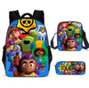 Leon Spike Shell Game School Bag for Teenager Boys Girls Kids Personized Schoolbag 3pcs sets Supplier Children Hot Game Backpack