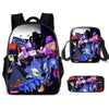 Leon Spike Shell Game School Bag for Teenager Boys Girls Kids Personized Schoolbag 3pcs sets Supplier Children Hot Game Backpack