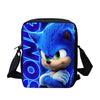 WHEREISART 3pcs/set Sonic the Hedgehog Print School Bags for Teenager Girls Kids Cartoon School Backpack Student Bookbags