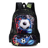 New Boys Girls Cars Primary Backpacks Orthopedic Kids Football Print School Bags Waterproof Knapsack Grade 1-4 Book Satchels